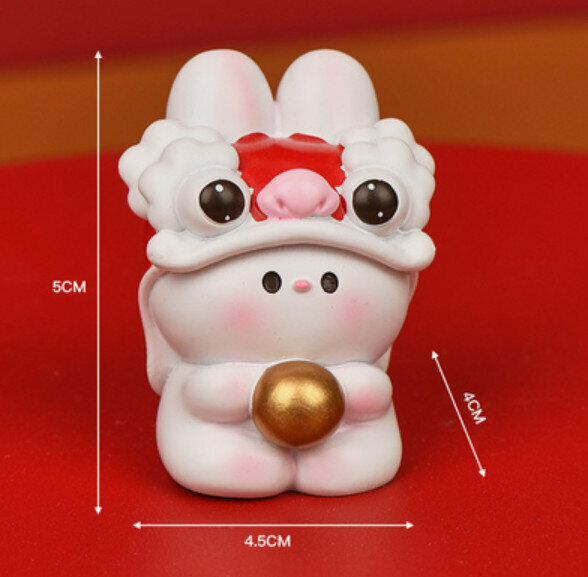 Popular decorative furnishings [Little Lucky Rabbit F]