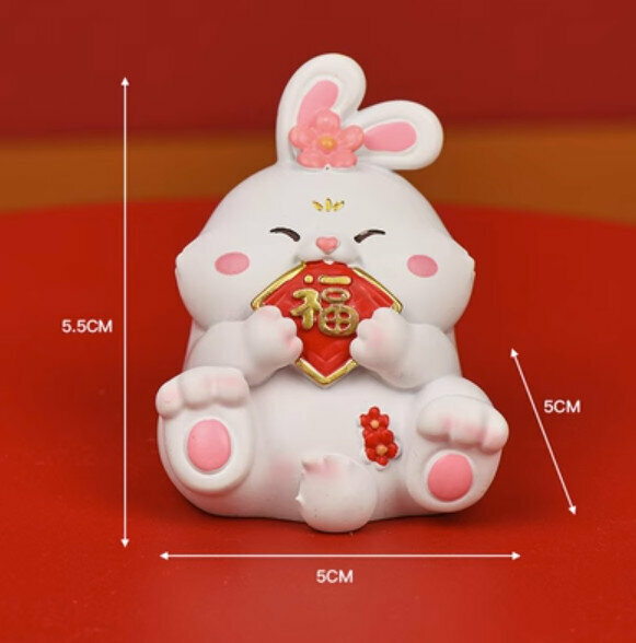 Popular decorative furnishings [Cute Rabbit Chengxiang D]