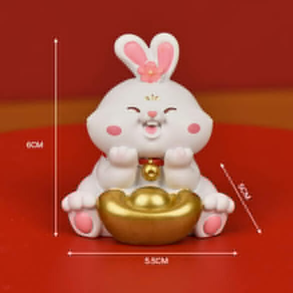 Popular decorative furnishings [Cute Rabbit Chengxiang F]
