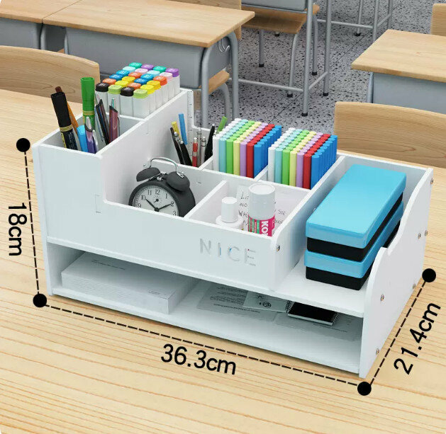 Popular desktop multi-functional sundry storage (PVC waterproof material S10)