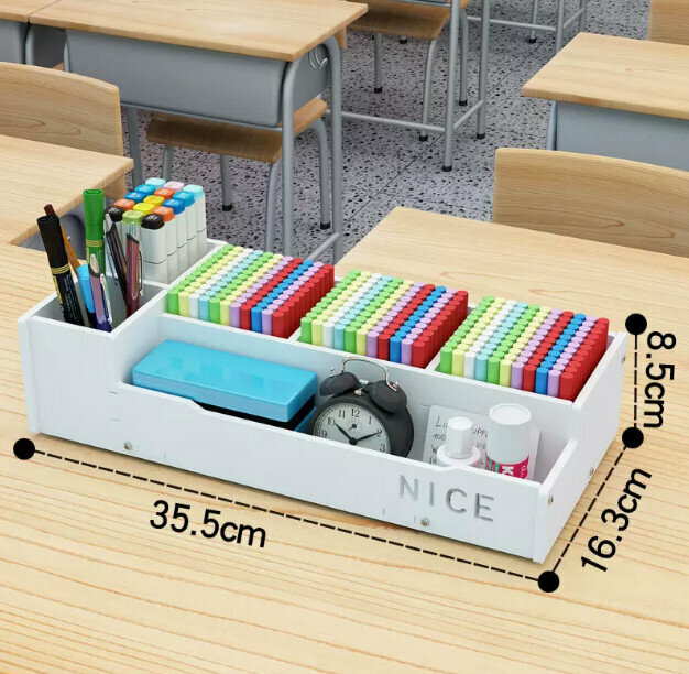 Popular desktop multi-functional sundry storage (PVC waterproof material S08)