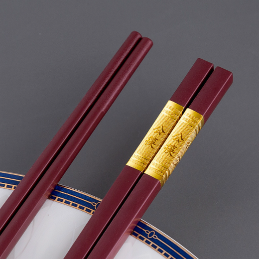 熱賣耐消毒加長合金筷子（紅色1雙）