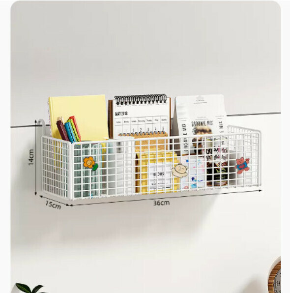 Hot Selling Wall Mounted Storage Rack [White Large]