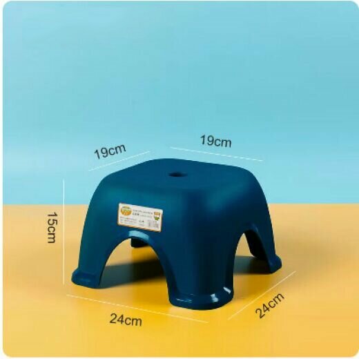 Hot-recommended low plastic stool (blue small)