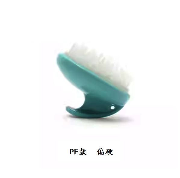 熱推矽膠洗頭刷（綠色【PE款 偏硬】1個裝）