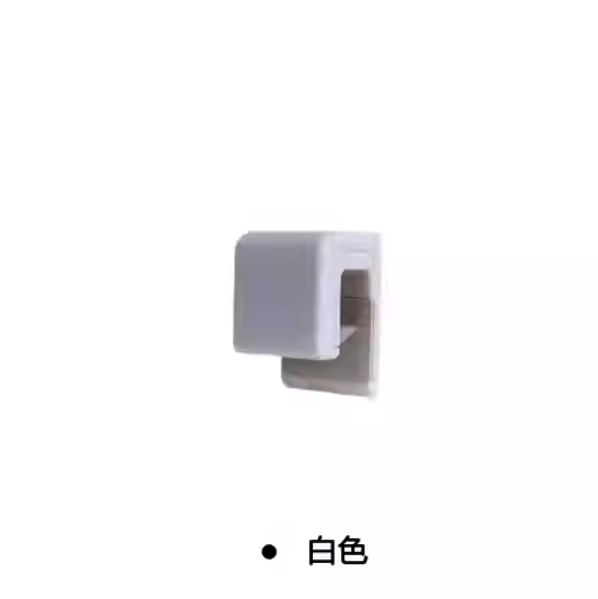 熱推免打孔壁掛式置物架（白色【1個裝】）