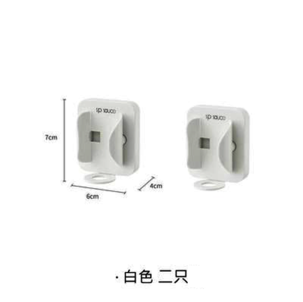 Hot-recommended hole-free wall-mounted dental equipment rack (white [2 pieces])