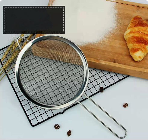 Hot push handle flour sifter (specifications: diameter 20CM* length 38CM* depth 5CM)