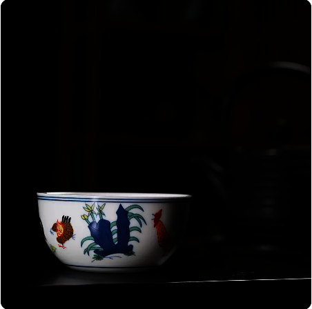 Popular Ming Dynasty Chenghua Doucai Chicken Crock Cup Kung Fu Small Tea Cup (Small Size)