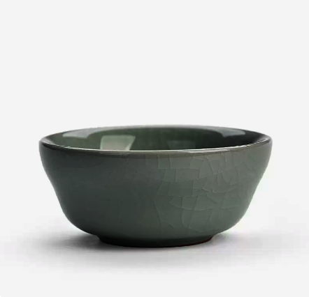 Hot style round mouth kung fu teacup (geyao green) 6.5*3CM40ML