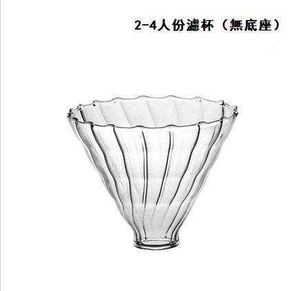 爆款玻璃濾杯(無托,2-4人)