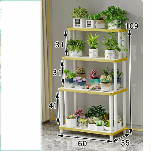 Hot selling wooden floor-standing flower stand (staircase flower stand [Phnom Penh] fourth floor)