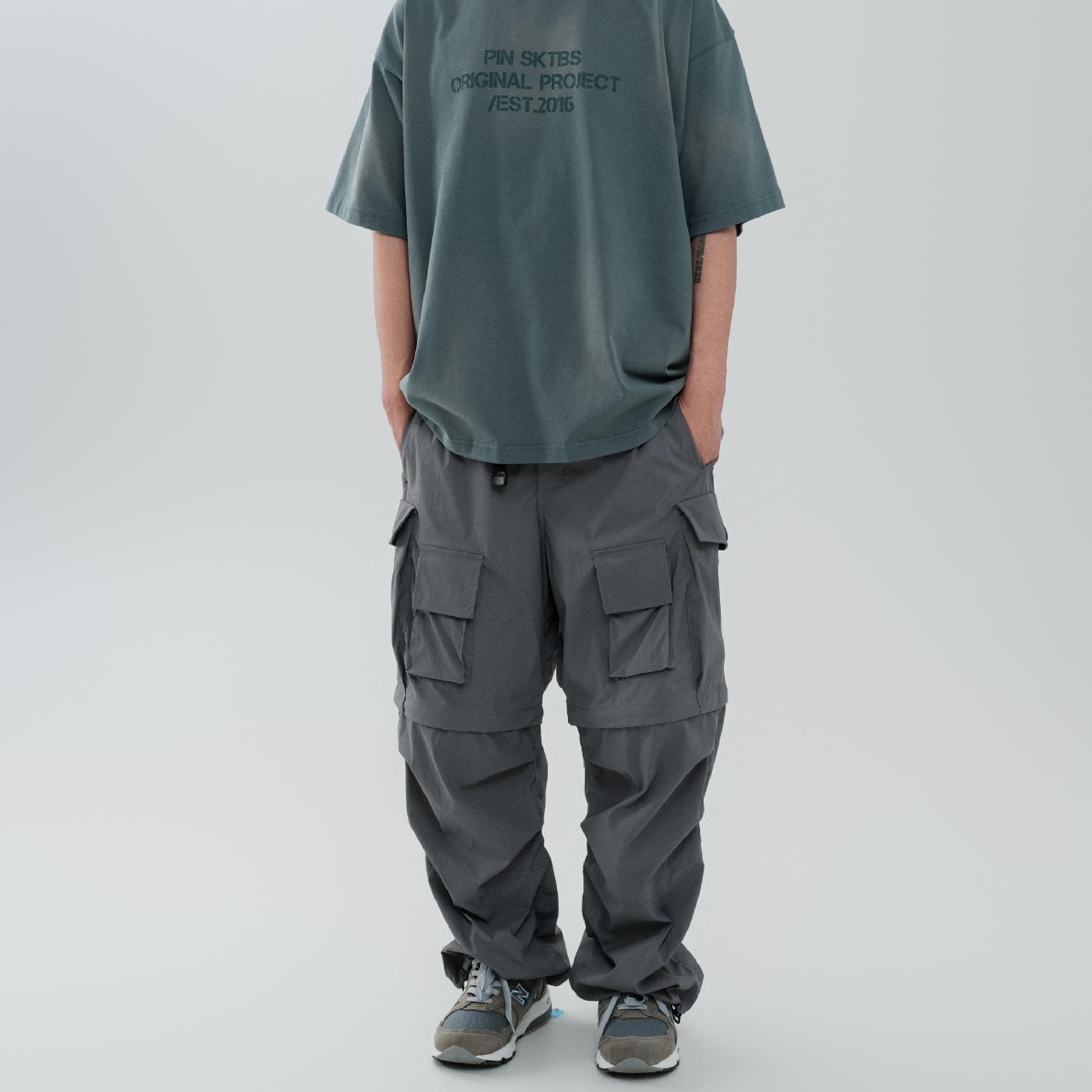 PIN SKTBS Long / Short Cargo Pants 多口袋可拆長褲