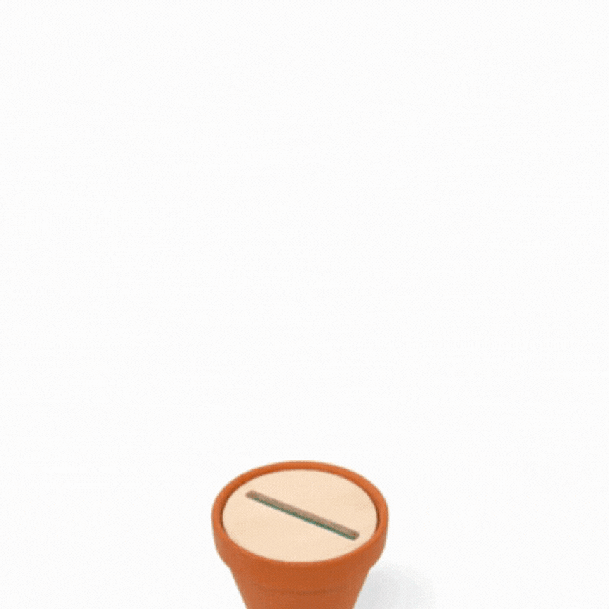 防滑杯墊∣趣味系列 仙人掌盆栽∣FOHO