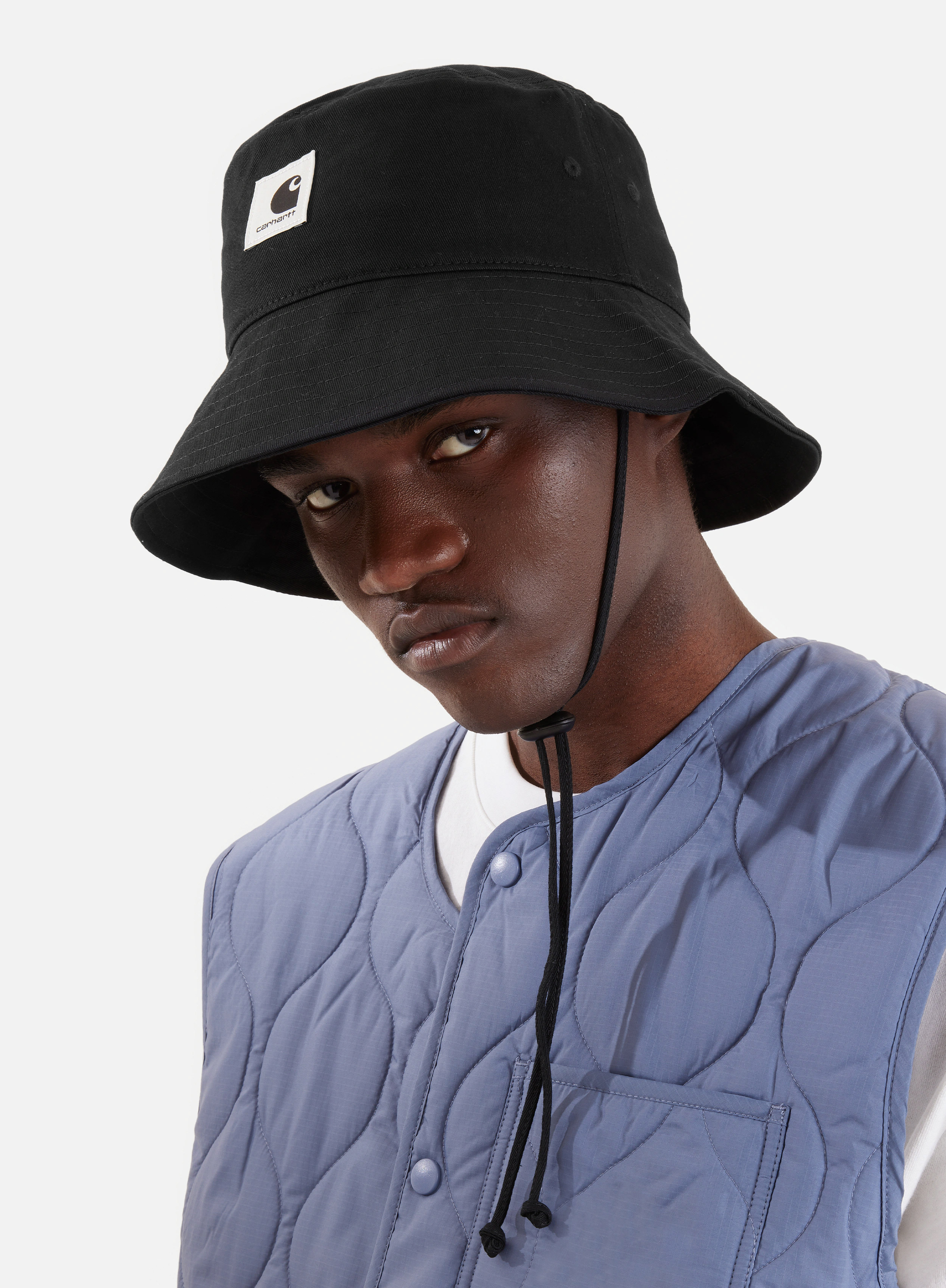 ☆ETW☆【EASY TO WEAR】CARHARTT WIP Ashley Bucket Hat 漁夫帽 戶外 遮陽 卡哈 黑色