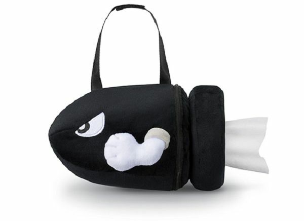 Nintendo 超級瑪利歐 砲彈刺客 捲筒面紙盒