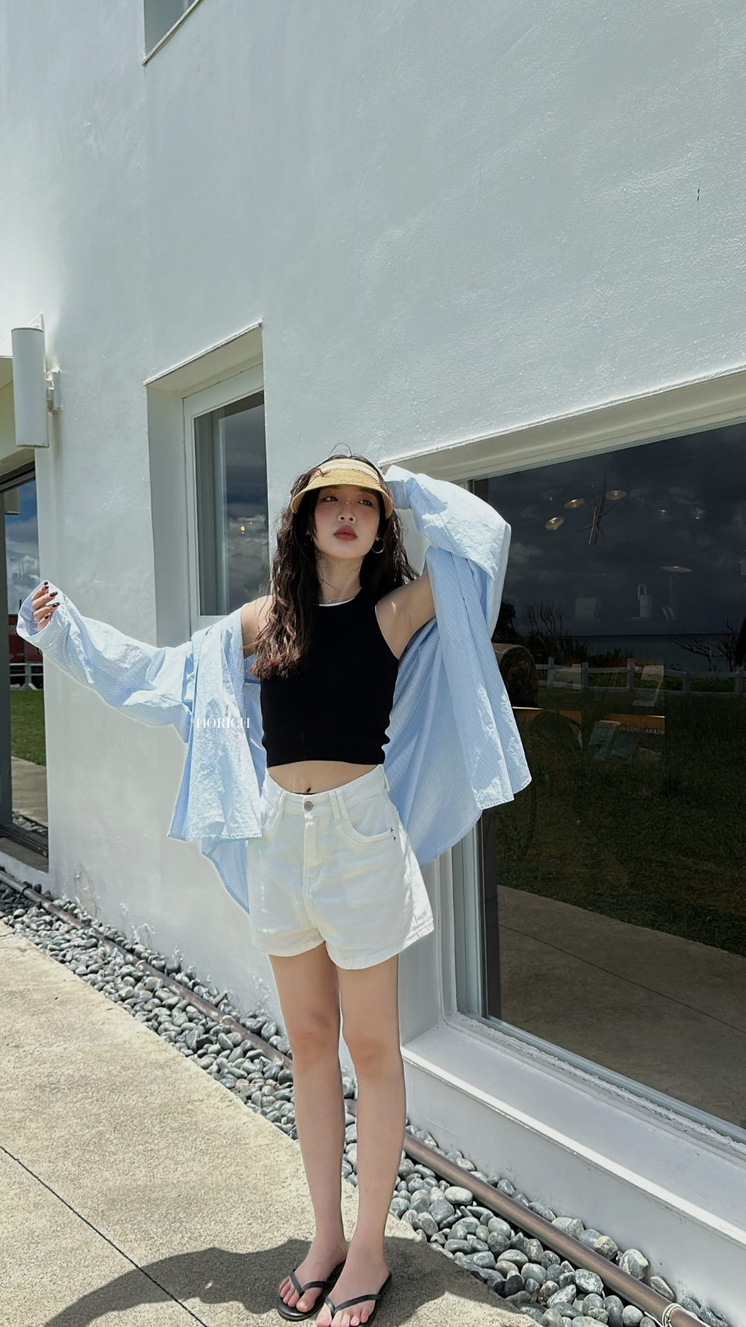 37150-(做貨款) 獨家做貨款 加長版 性感工字背心