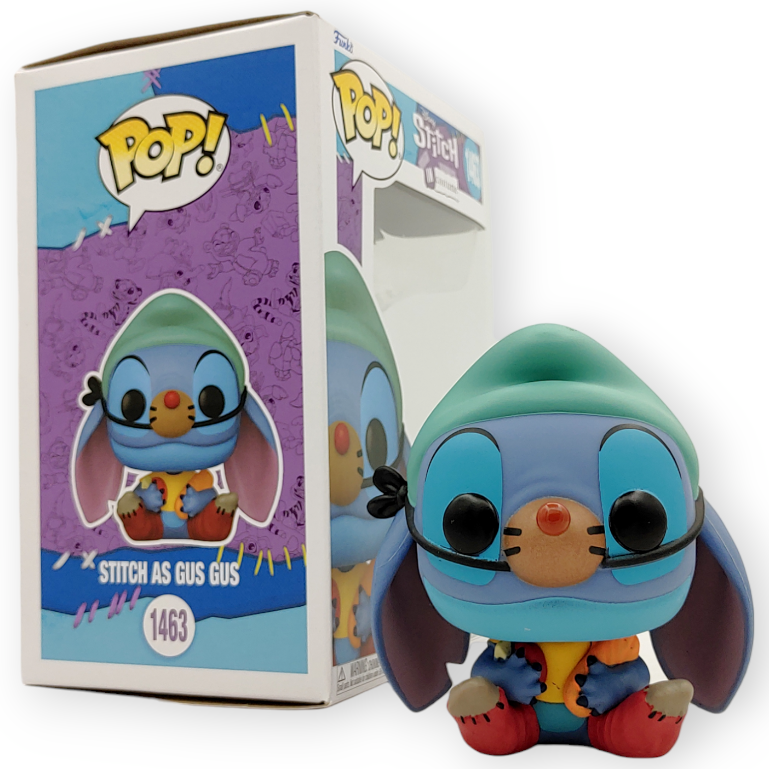 FUNKO POP<扮嘢小魔星Cosplay系列>史迪仔_扮老鼠老鼠葛斯-No.1463
