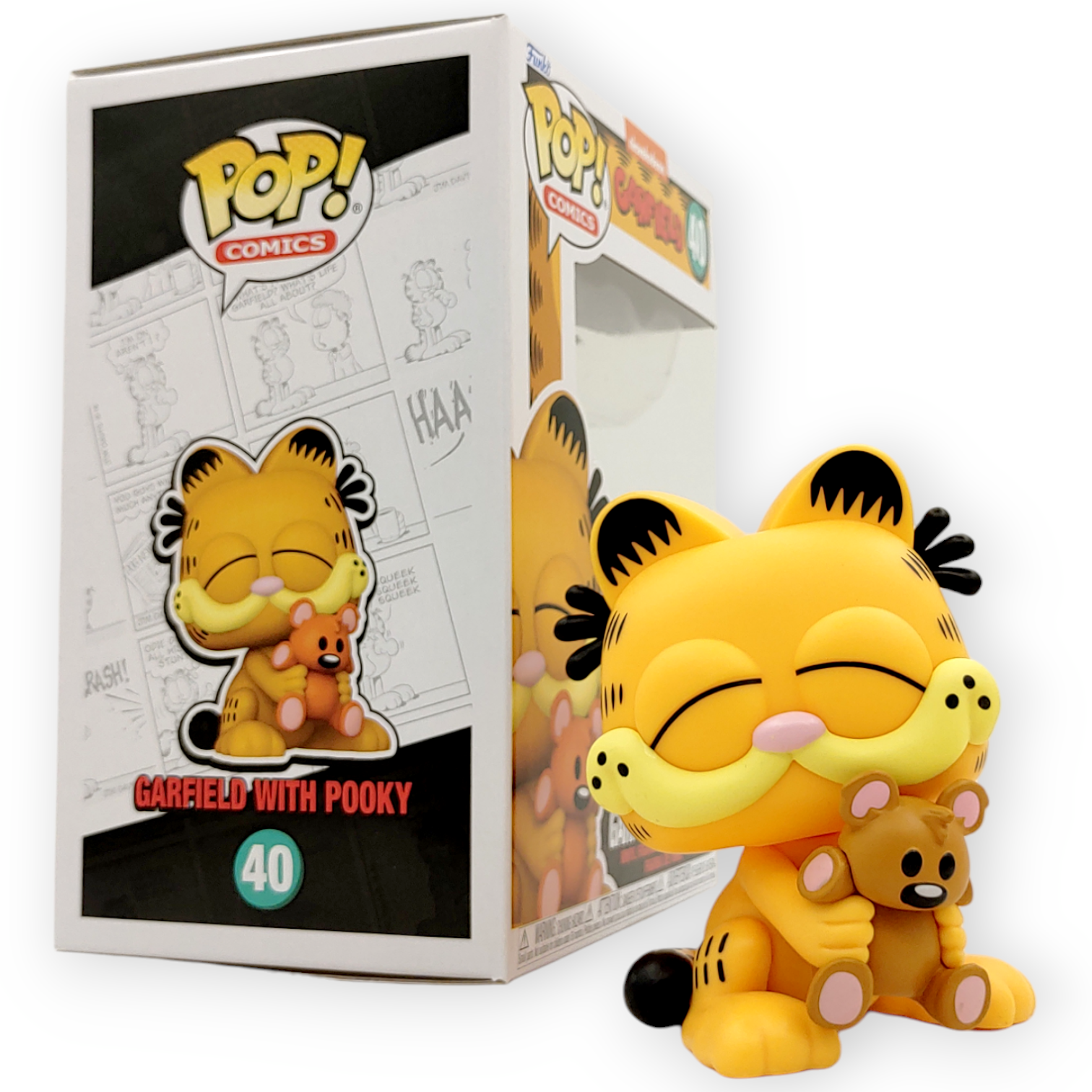 FUNKO POP <加菲貓>加菲貓_抱Pooky-No.40