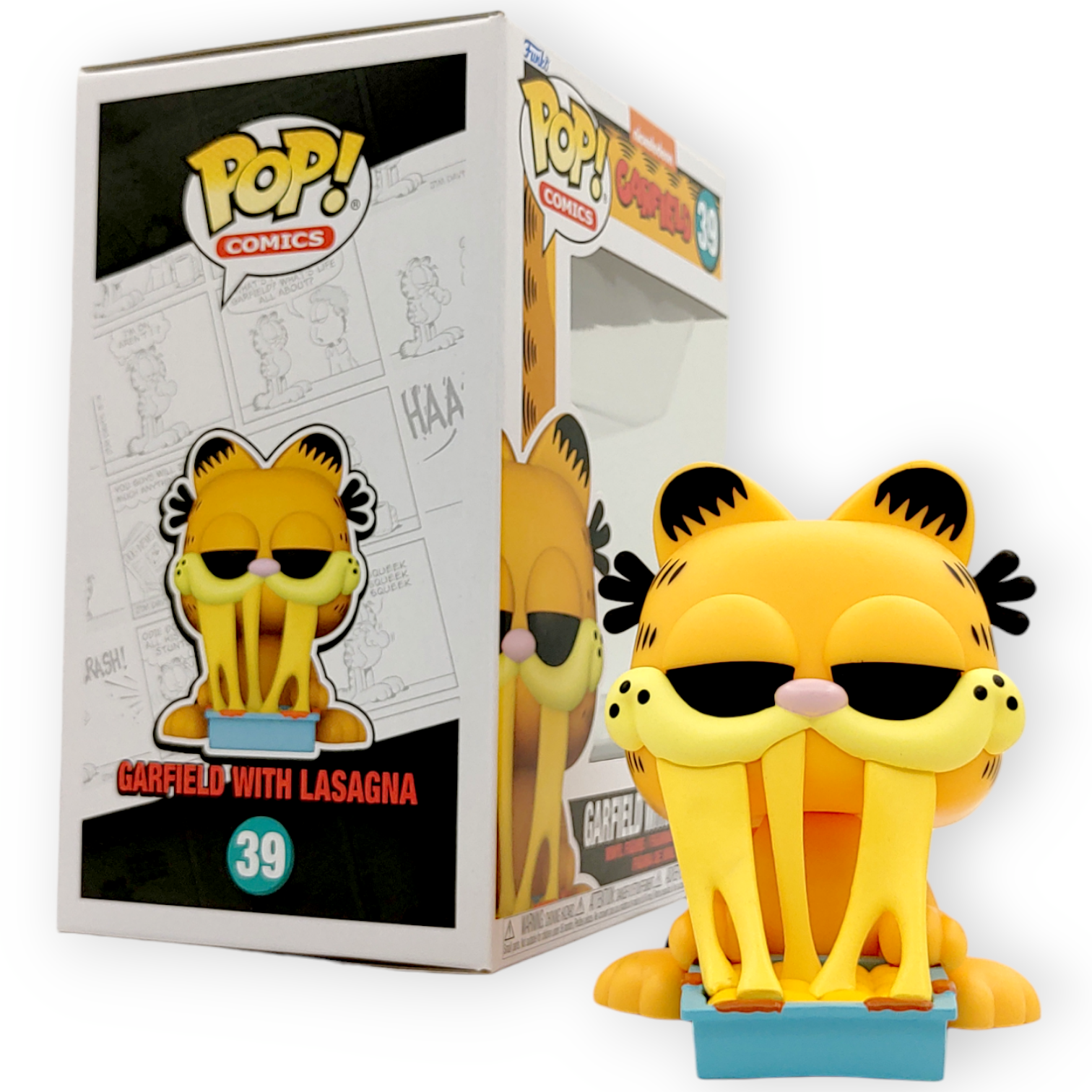 FUNKO POP <加菲貓>加菲貓_食千層麵-No.39