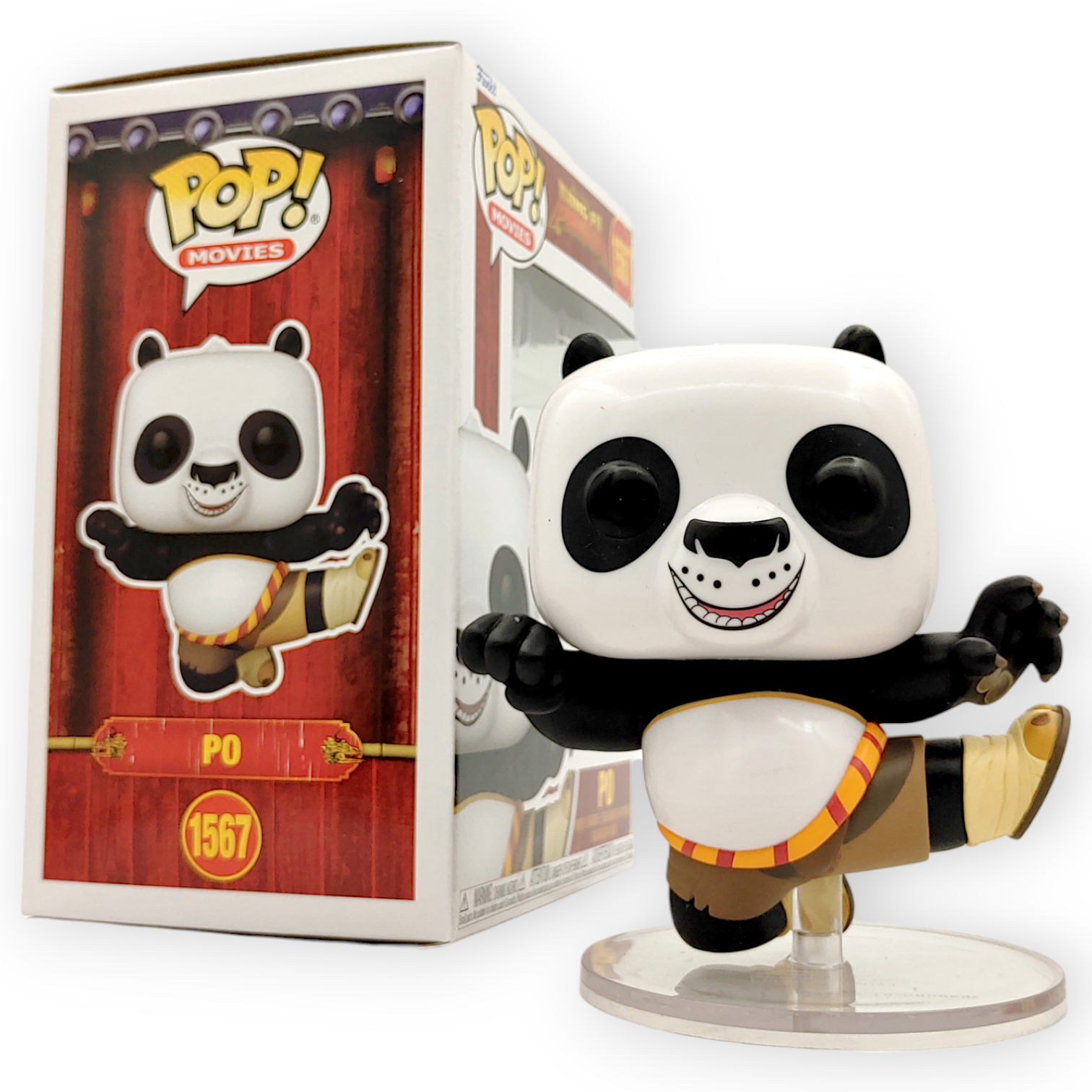 FUNKO POP <功夫熊貓>阿寶_飛踢-No.1567