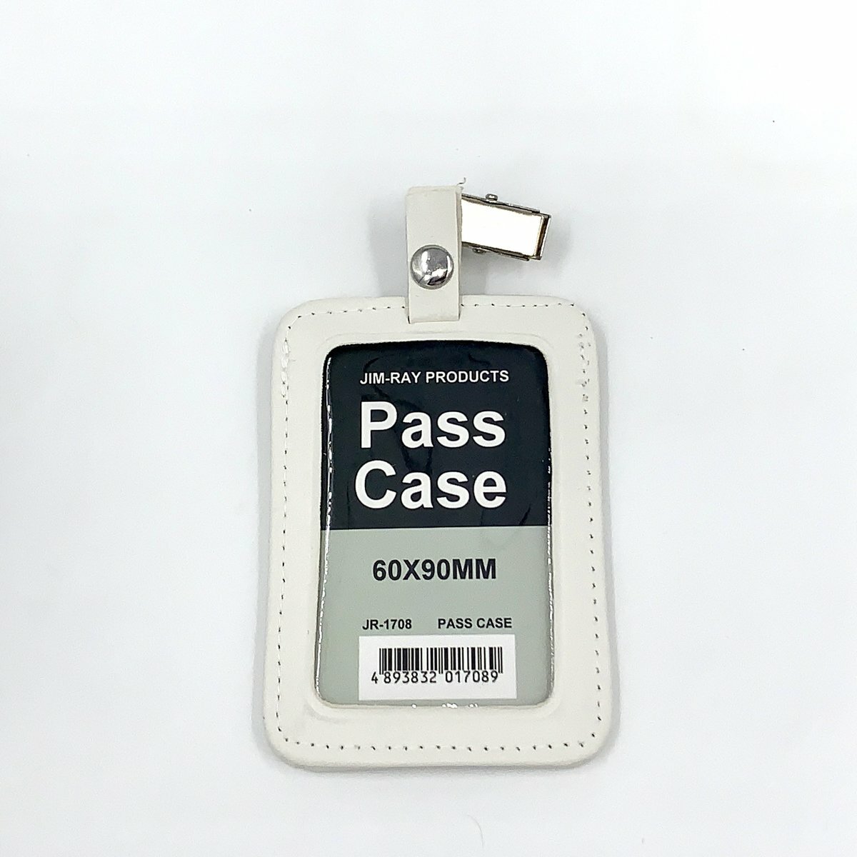 JR 幻彩皮邊 夾扣(直身) 証件牌 - 1 個