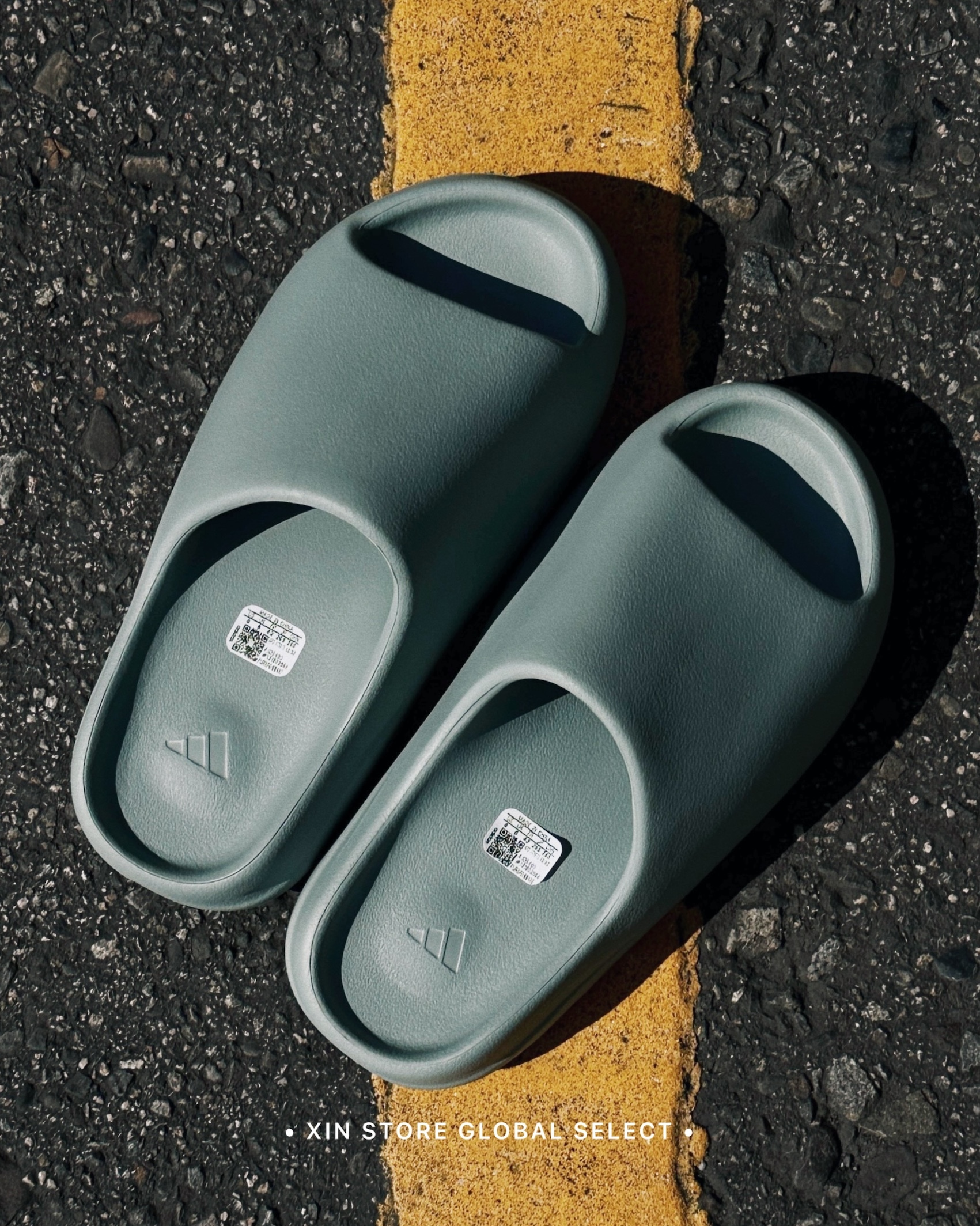 Adidas Yeezy Slide Salt 拖鞋海鹽綠ID5480