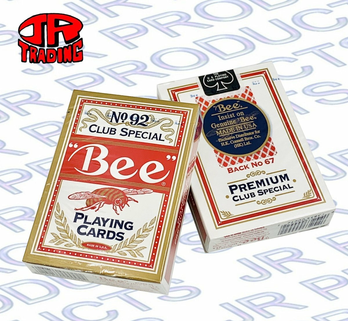 蜜蜂牌 - 美國製 No.92 BEE 啤牌 樸克牌 1副《香港行貨》