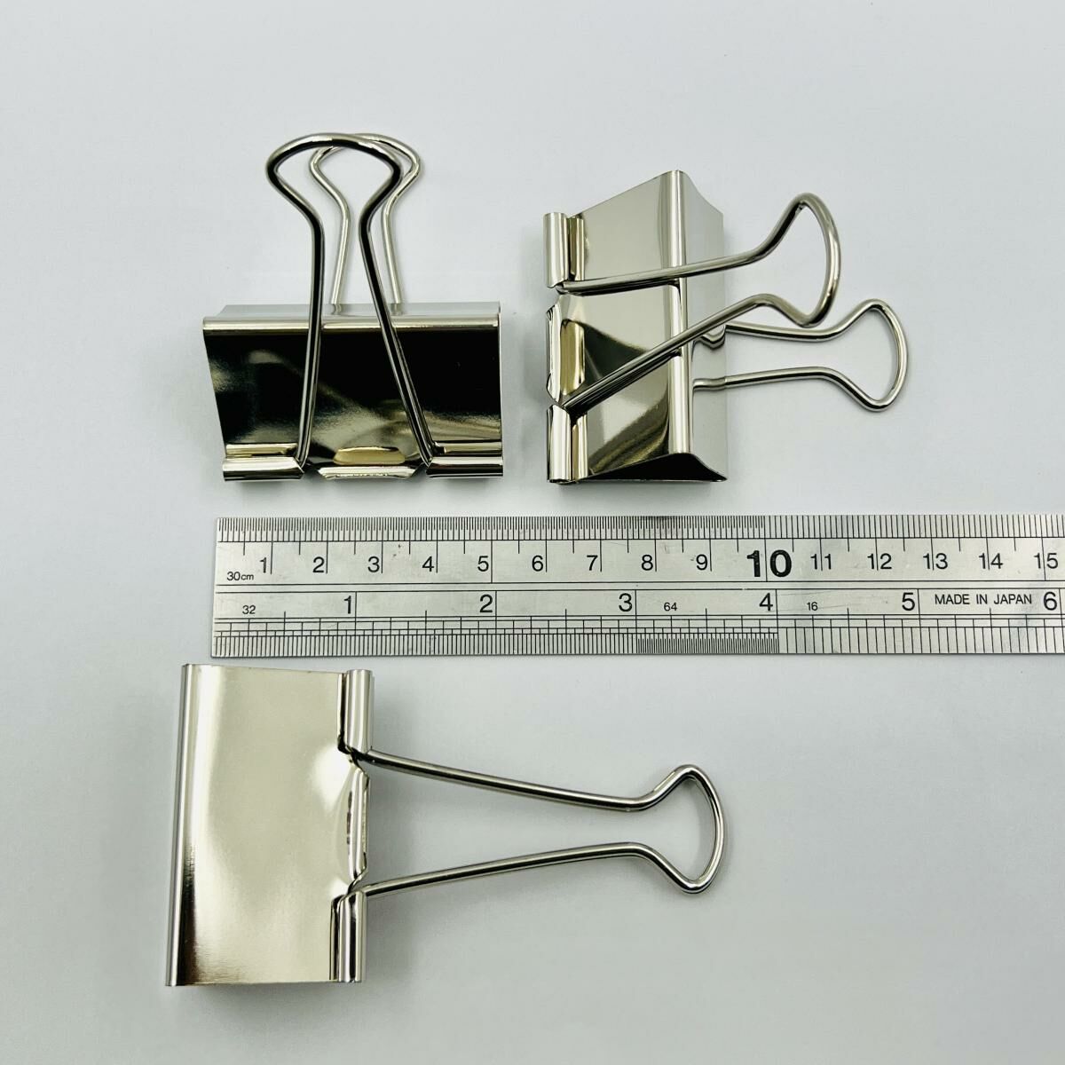 啟行® 銀色 2寸長尾夾 / 反尾夾, 12個裝 #10451