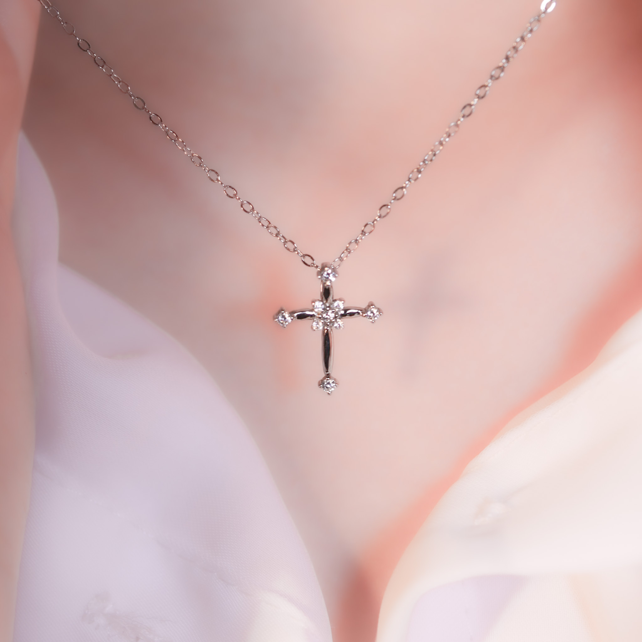 | 925 Silver・White Gold | Belief Necklace | NE1150 |