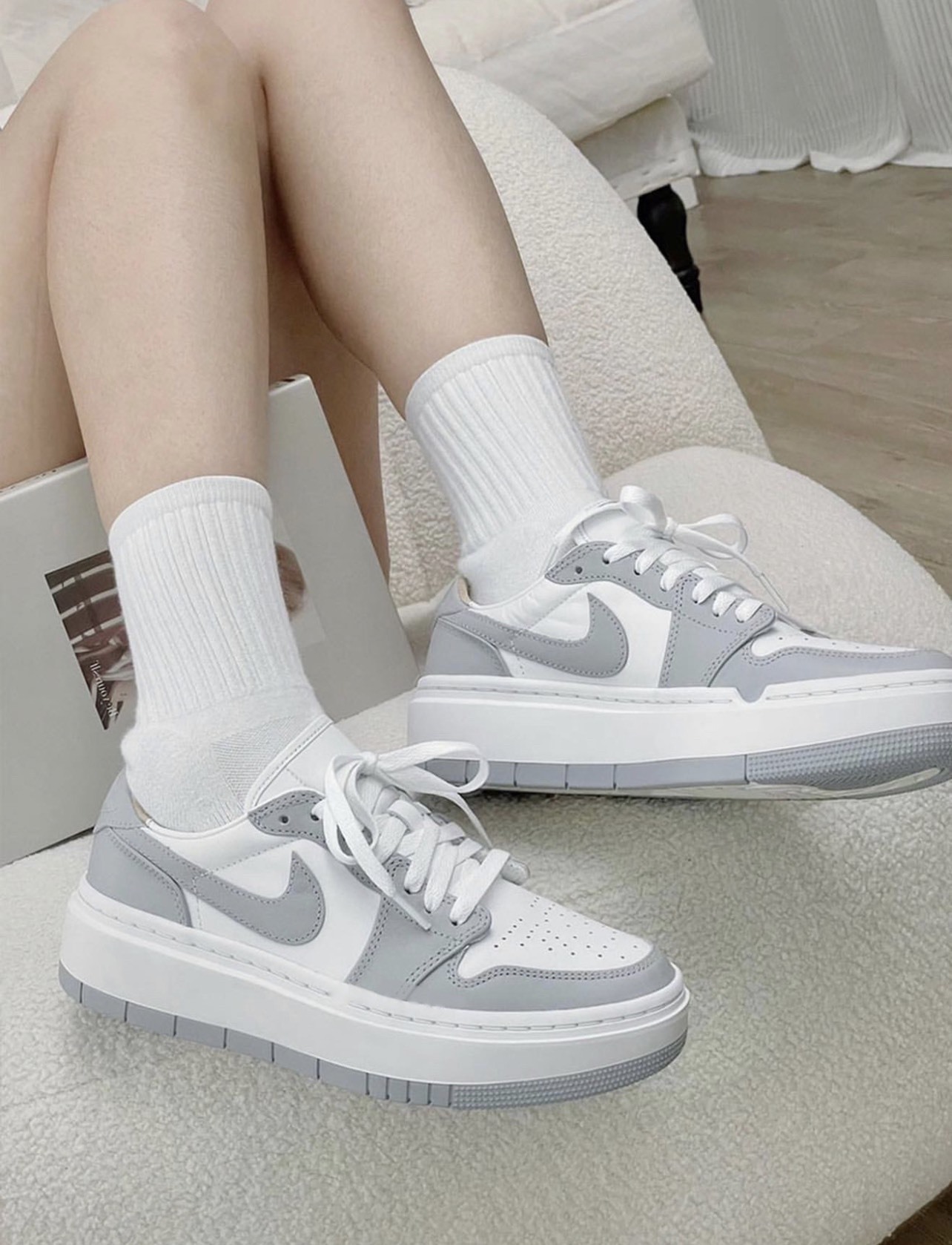 Air Jordan 1 Low LV8D Elevate 'Wolf Grey'