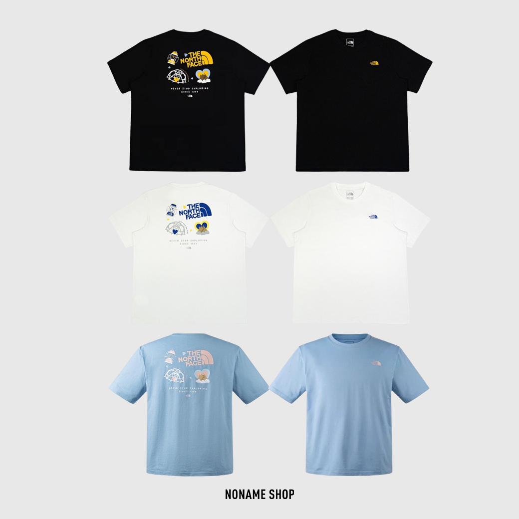 THE NORTH FACE TNF 印花 愛心 戶外 短袖 三色 (男款)