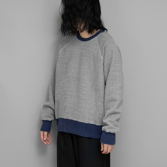 A.PRESSE VINTAGE SWEATSHIRT - GREY PRE ORDER ITEM (預訂中)