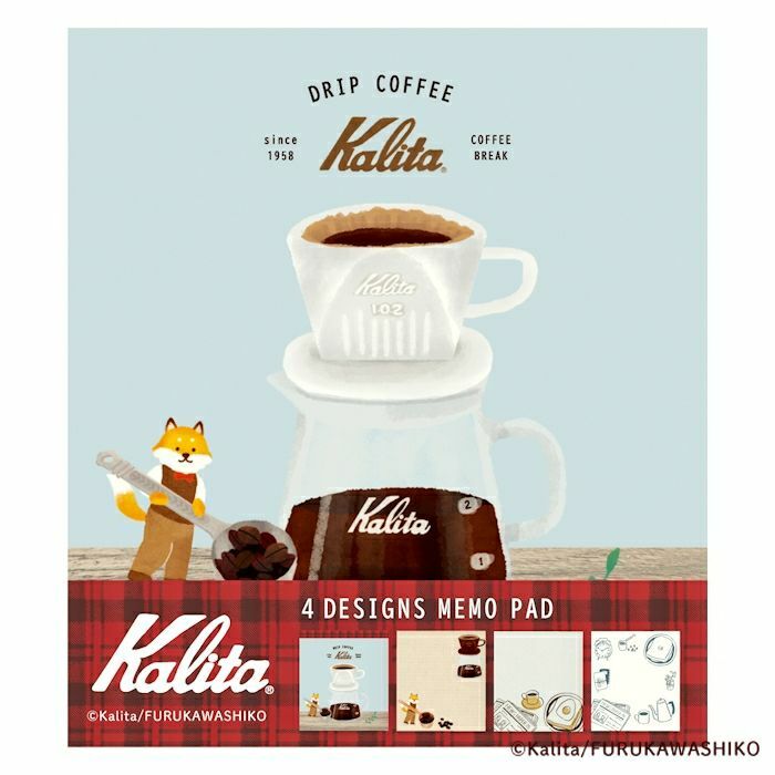 [Limited] Furukawashiko x Kalita Memo Pad－Morning (Japanese Stationery Brand)