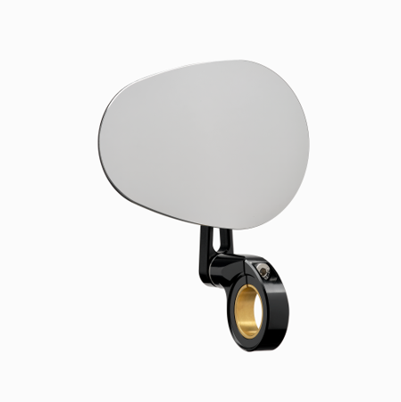 Motogadget 把手端 後照鏡 橢圓 短桿 可折