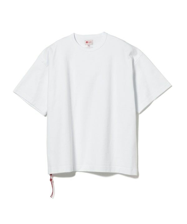 預購┃日本製 BEAMS JAPAN UNISEX 組紐 紅繩 厚磅 短TEE
