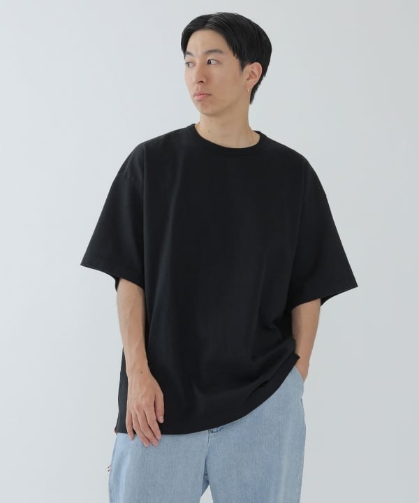 預購┃日本製 BEAMS JAPAN UNISEX 組紐 紅繩 厚磅 短TEE