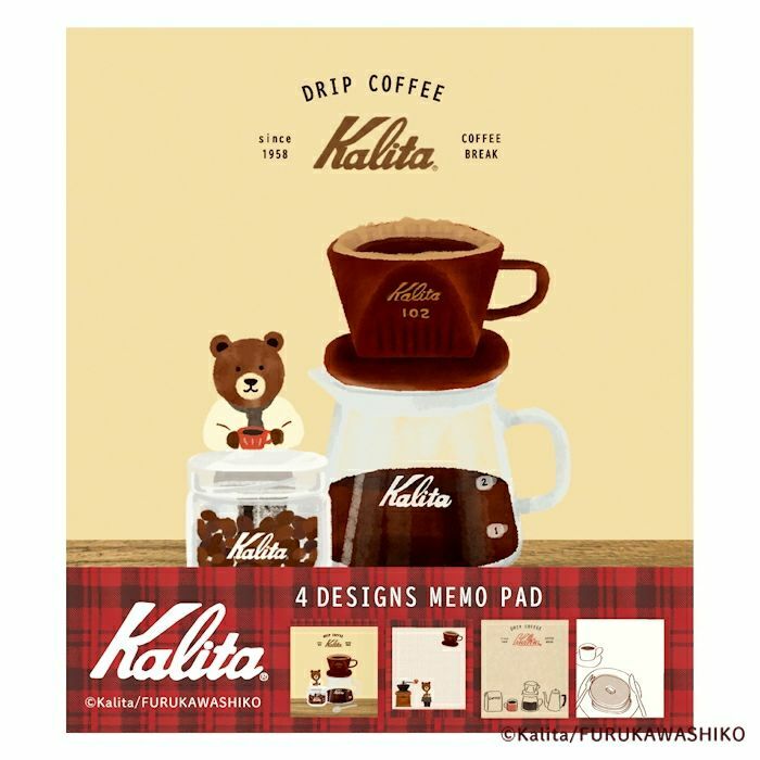 [Limited] Furukawashiko x Kalita Memo Pad－After Lunch (Japanese Stationery Brand)