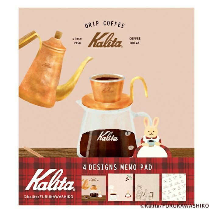 [Limited] Furukawashiko x Kalita Memo Pad－Afternoon (Japanese Stationery Brand)