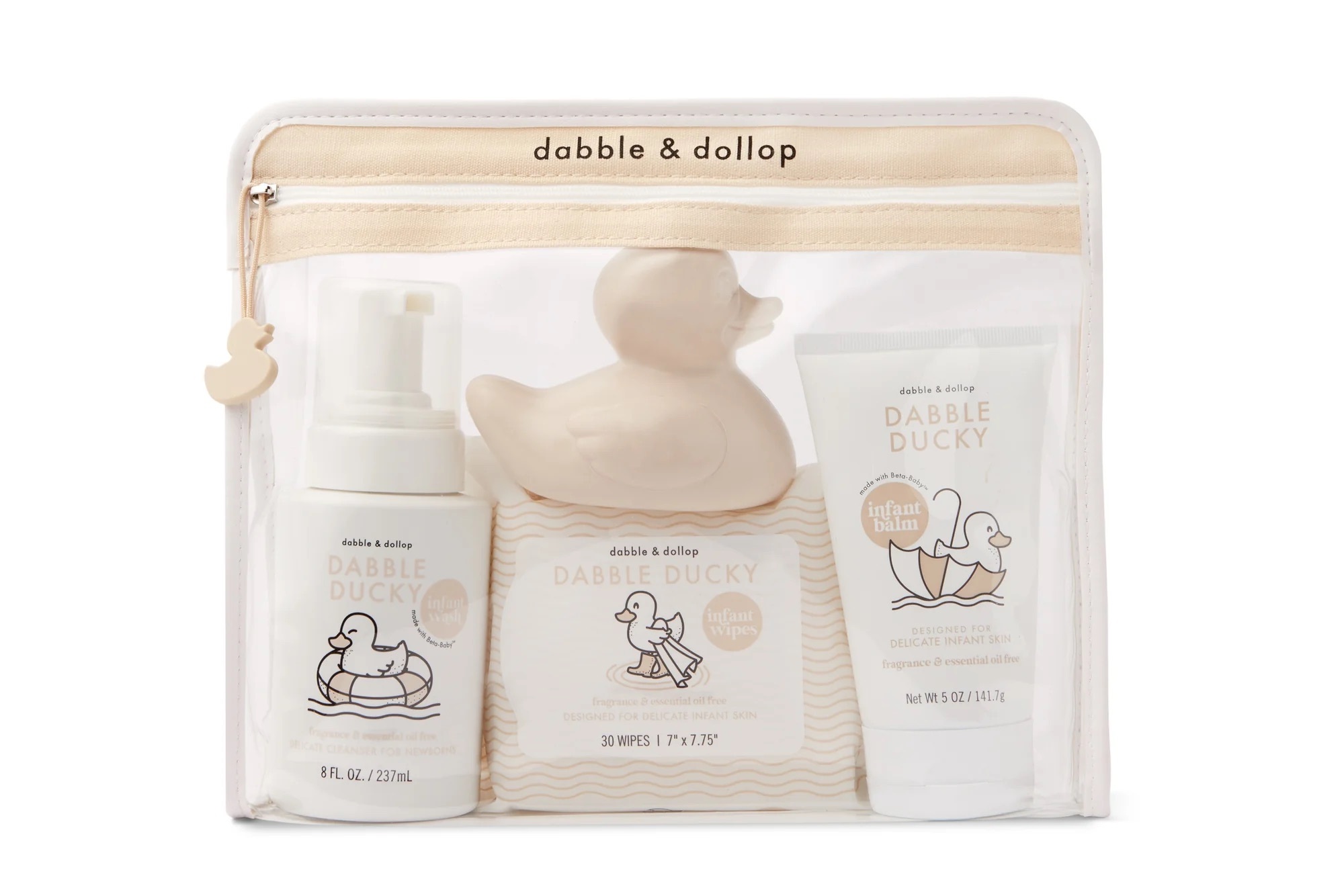 Dabble & Dollop - 鴨鴨寶貝防水包禮盒