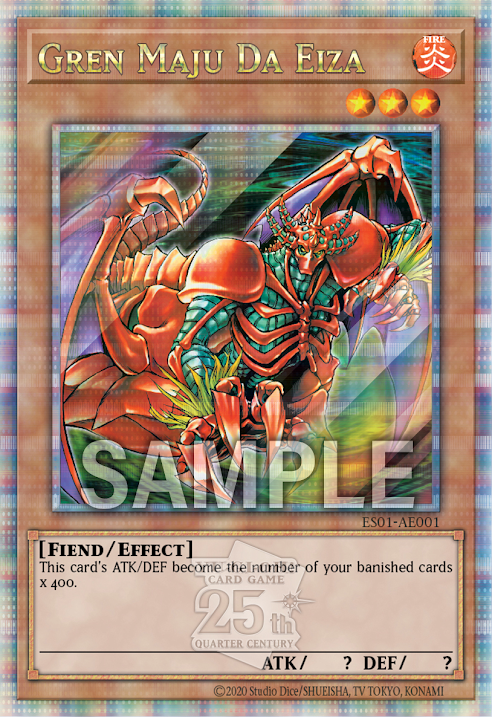 ES01-AE001 (SR/UTR/QCSER)Gren Maju Da Eiza(紅蓮魔獸 塔·伊沙)