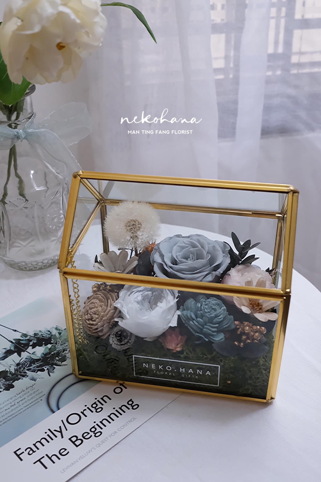 金邊玻璃屋*低彩度色系