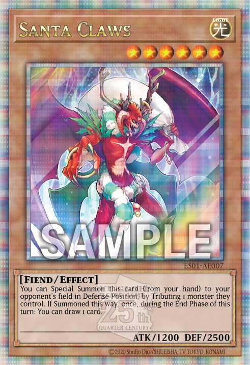 ES01-AE007 Santa Claws SR/SER/UTR/QCSER(撒旦老人)