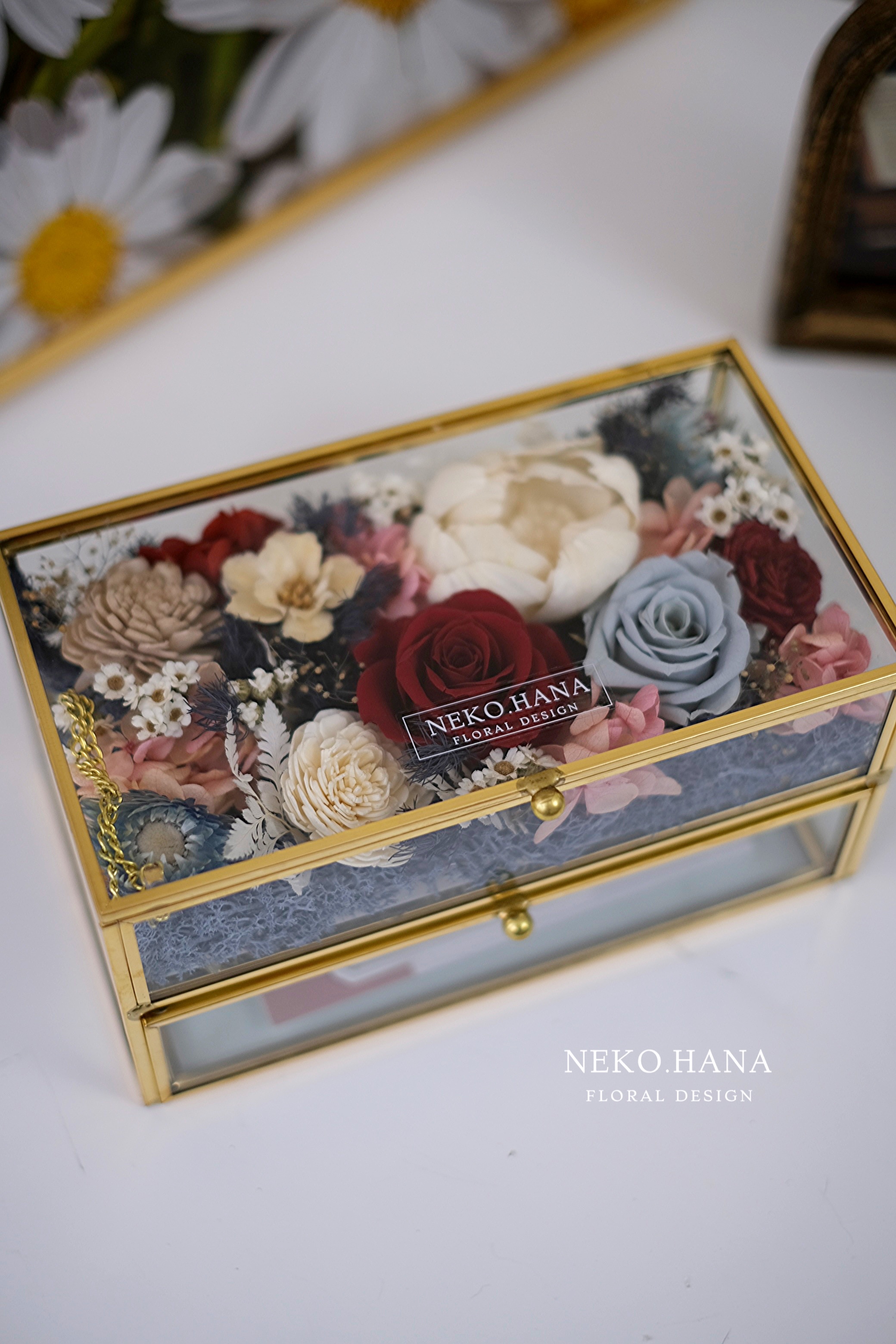 金邊首飾收納盒