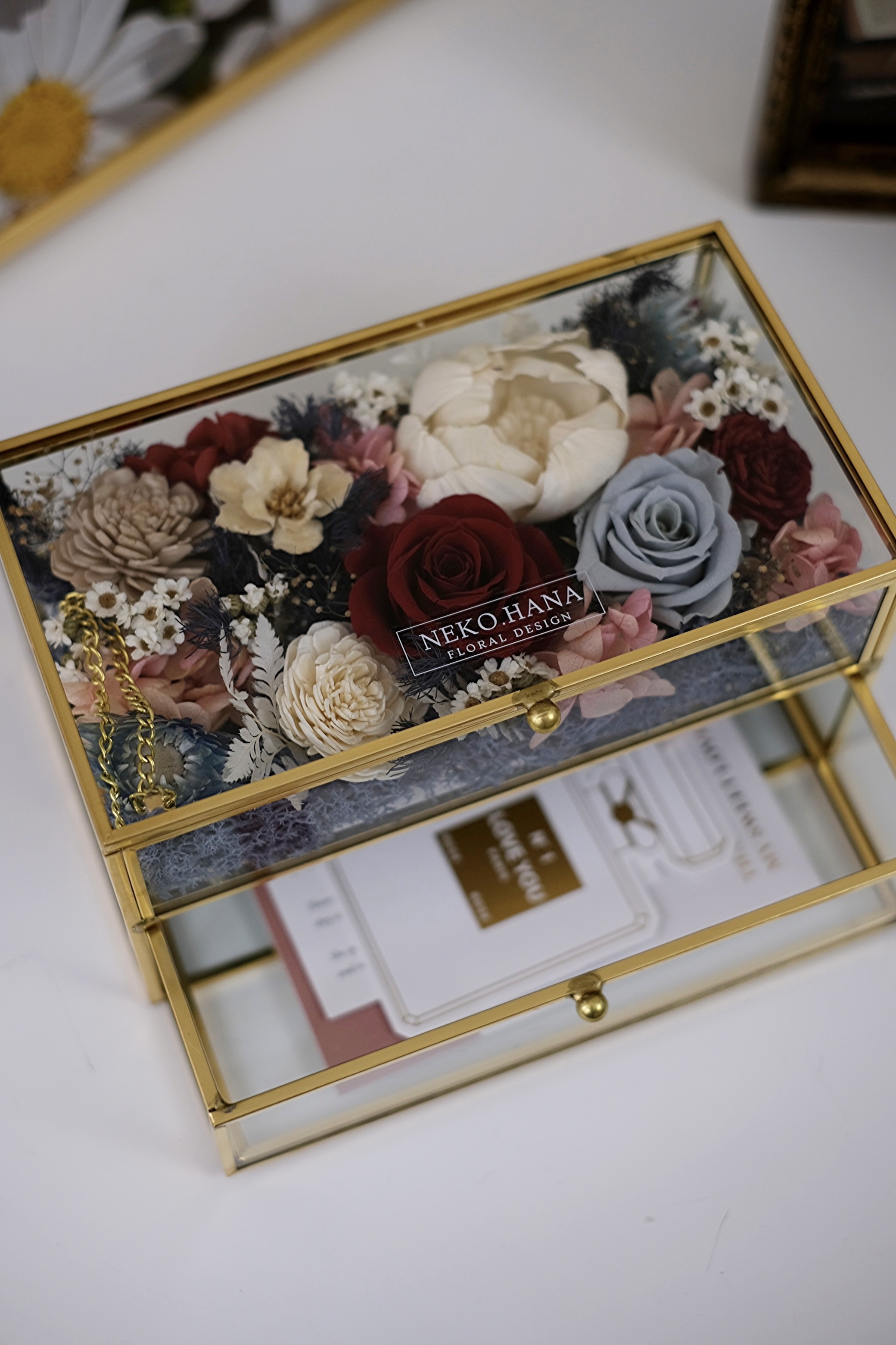 金邊首飾收納盒