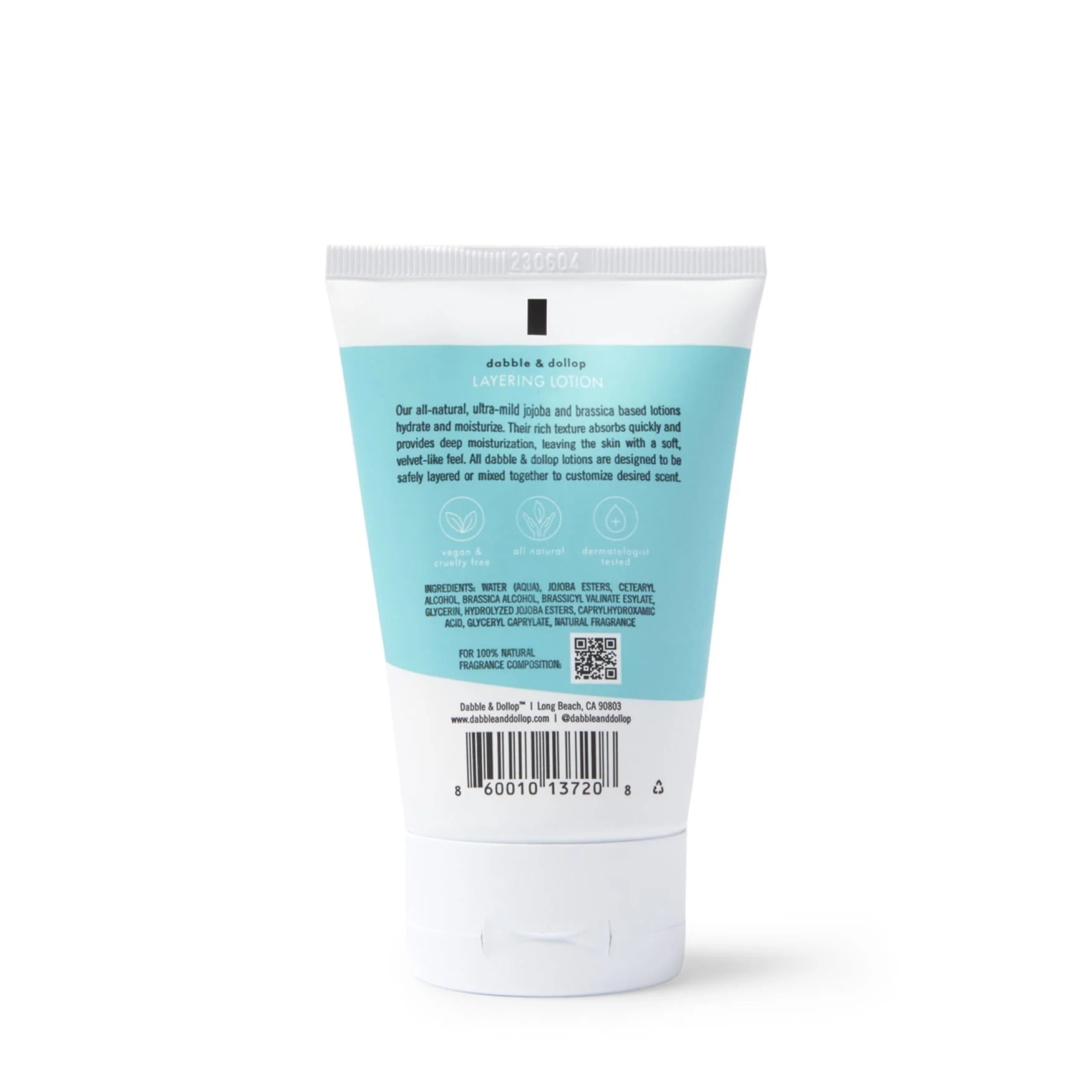 Dabble & Dollop - 保濕身體乳液 - 香草