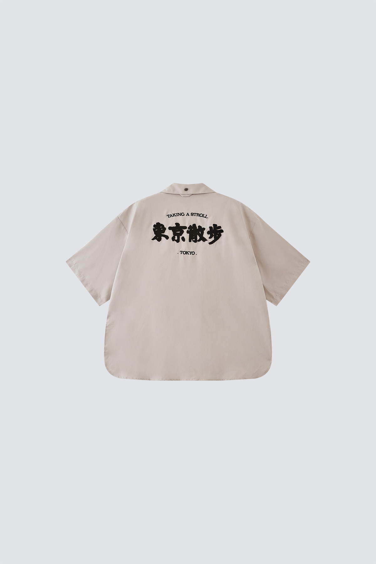 Strolling in Tokyo Shirt｜Creamy｜Hong Kong Original Design