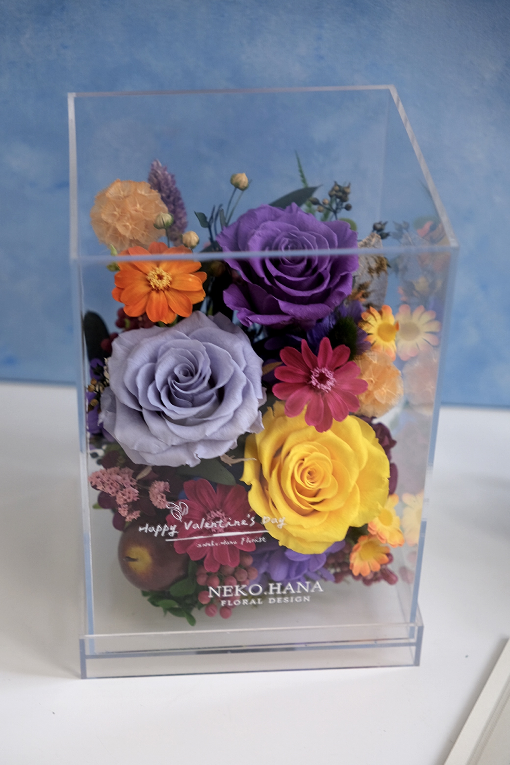 莫內花園壓克力花盒