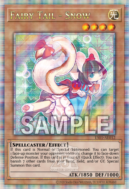 ES01-AE012 (UR/SER/UTR/QCSER)Fairy Tail - Snow(妖精傳姬 白雪)