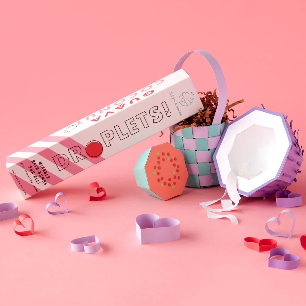 Dabble & Dollop - 泡澡球6入 -  I ❤️ U